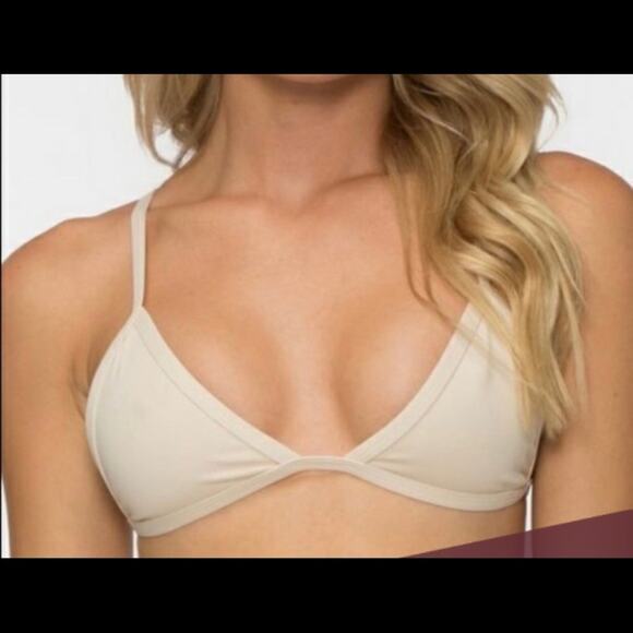 TAVIK Jett‎ Triangle Swim Top. Sand Dune. XS - Picture 2 of 10